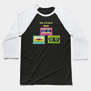 Retro music Baseball T-Shirt